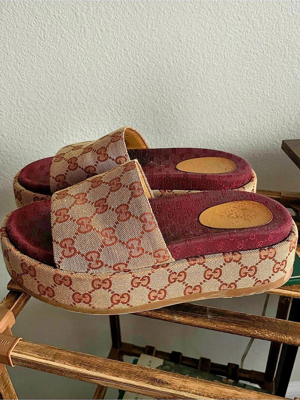 Authentic Gucci Platforms